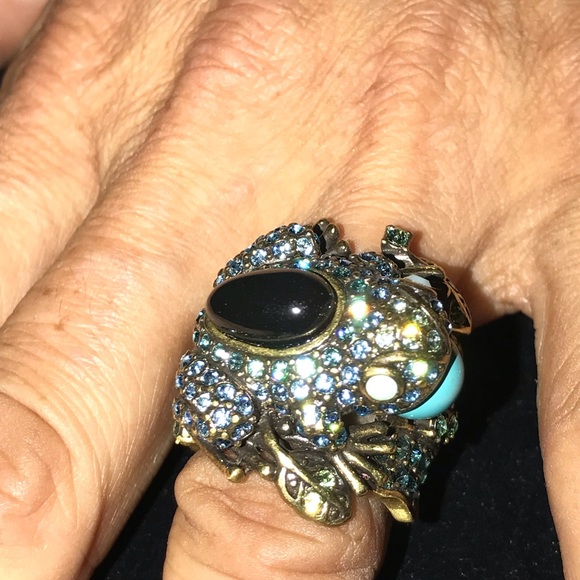 Heidi Daus Bracelet & Ring Frog. - Picture 3 of 6